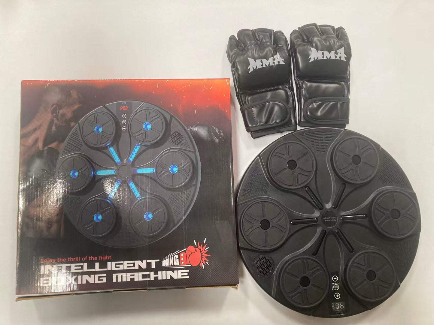 Intelligent Boxing Machine with Boxing Gloves Random Color