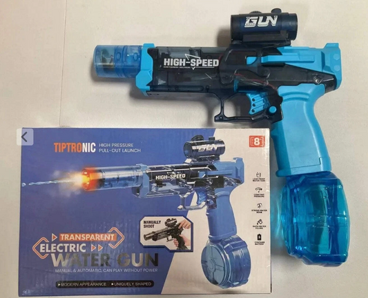 518-30 Tiptronic Transparent Electric Water Gun Random Color