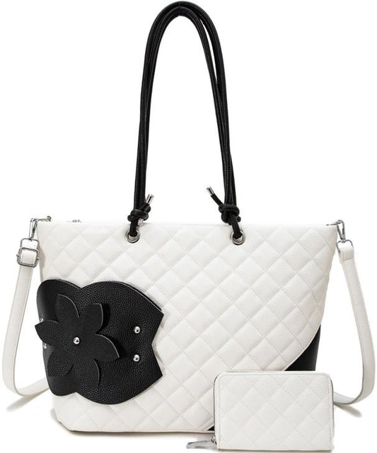 Flower Tote bag for women XNR-03：Multiple colors, large capacity, simple design