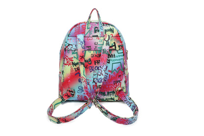 3-PIECE CUTE GRAFFTI FASHION BACKPACK SET