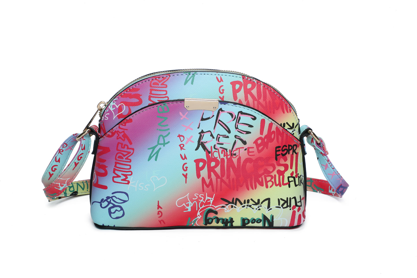 3-PIECE CUTE GRAFFTI FASHION BACKPACK SET