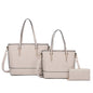 3-IN-1 FASHION TOP HANDLE TOTE BAG SET