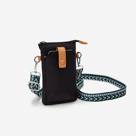 Fashion Stylish Crossbody Phone Fitted Messenger With Button Closure