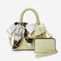 SCARF PADLOCK SATCHEL 2-IN-1 SET