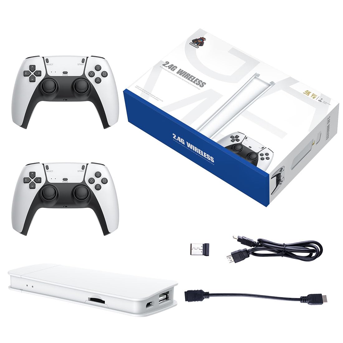M15 Retro Game Stick, 4K HDMI Output & Wireless Controller