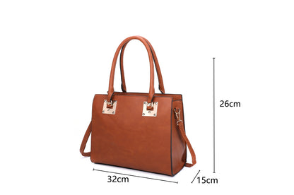 3 IN 1 DESIGN BAG WITH CROSSBODY AND WALLET SET