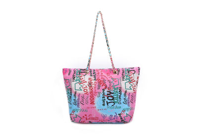 Graffiti Quilted Fashion 3-Piece Purse Set