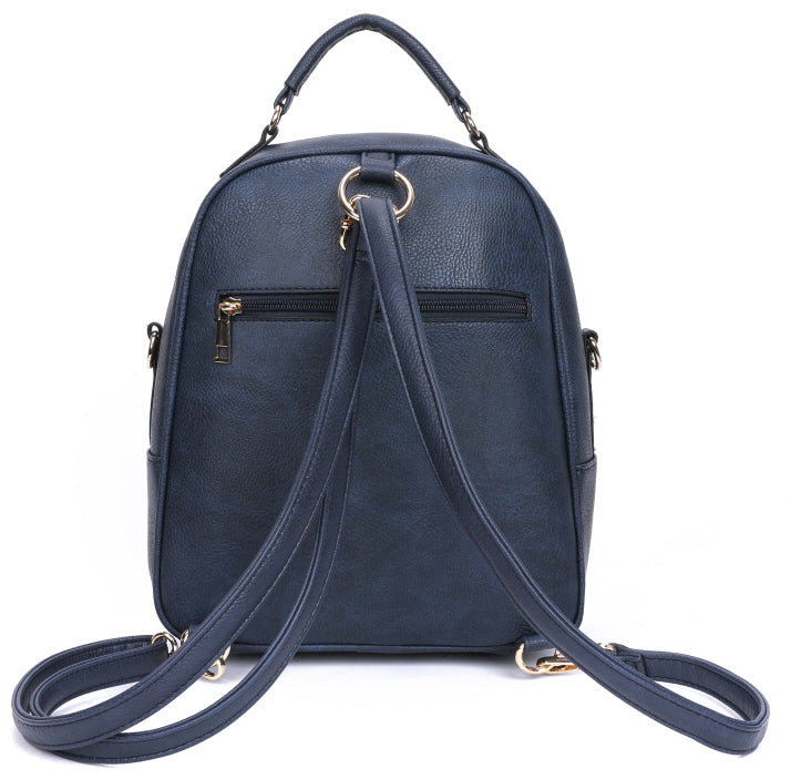 STYLISH MODERN BACKPACK WITH CROSSBODY BAG AND WALLET SET