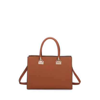 3 IN 1 PEBBLED BOXY SATCHEL SET