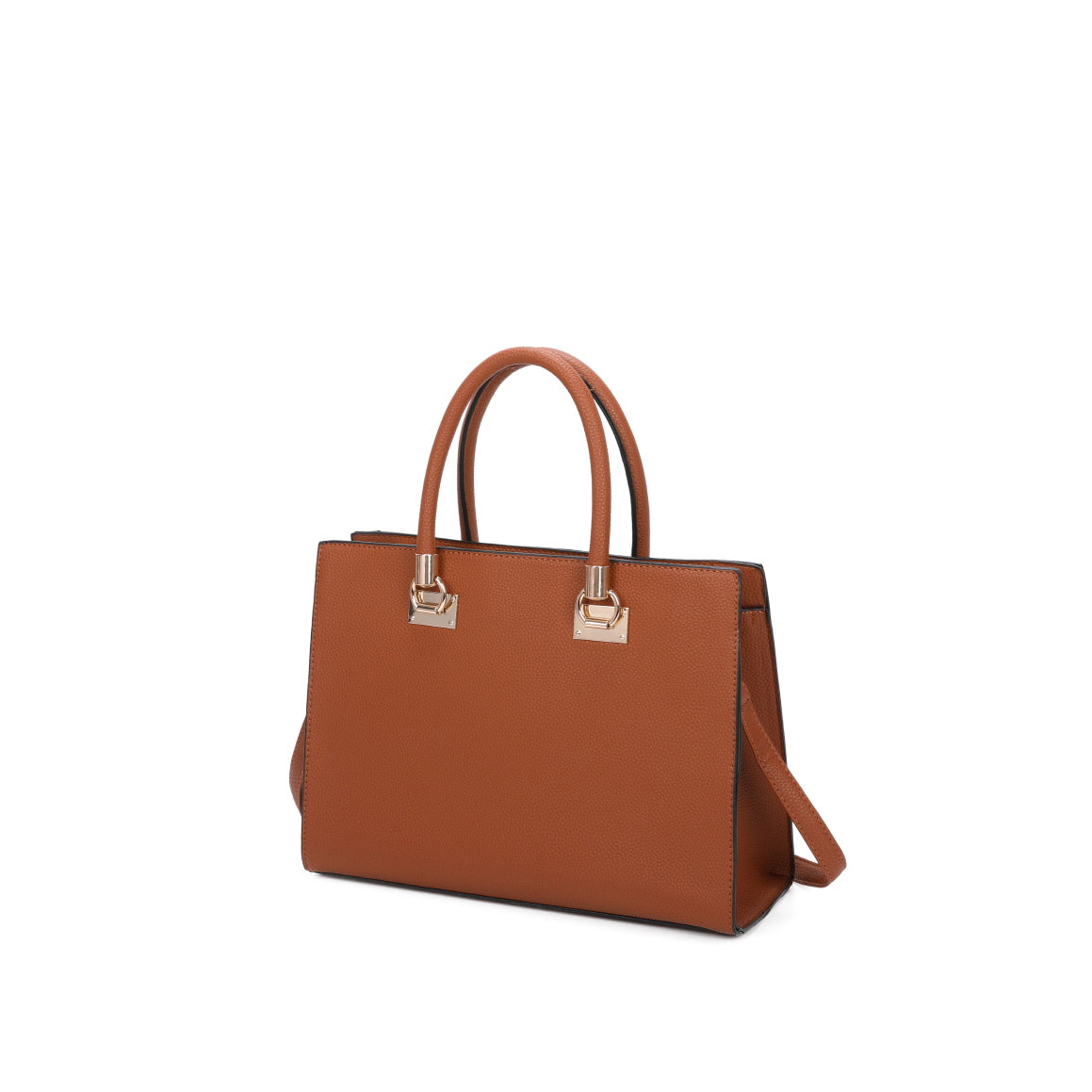 3 IN 1 PEBBLED BOXY SATCHEL SET