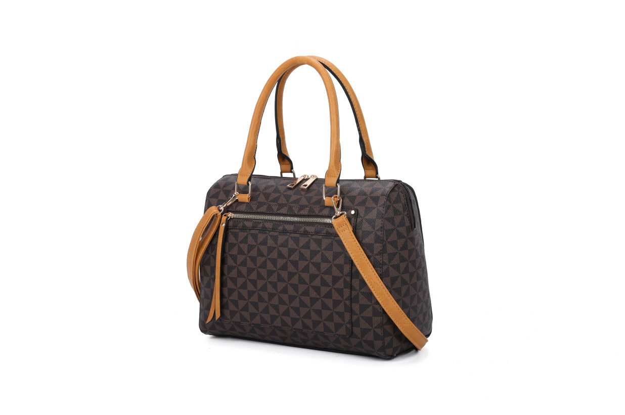 3-PIECE FASHION MONOGRAM CLASSIC MINI DUFFEL BAG SET