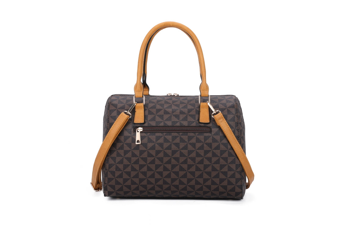 3-PIECE FASHION MONOGRAM CLASSIC MINI DUFFEL BAG SET