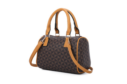 3-PIECE FASHION MONOGRAM CLASSIC MINI DUFFEL BAG SET