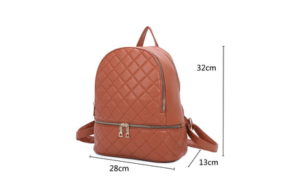 QUILTED STYLE BACKPACK & WALLET SET