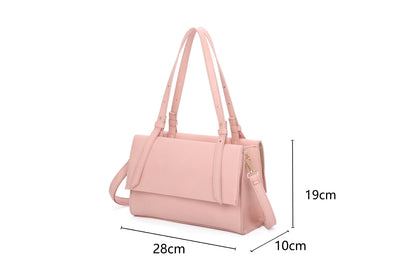 FASHION FLAP 2-IN-1 SATCHEL