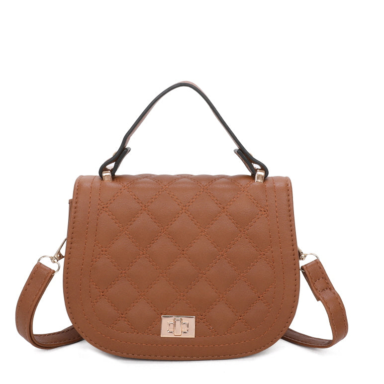 FASHION QUILTED TOP HANDLE 3-IN-1 SATCHEL