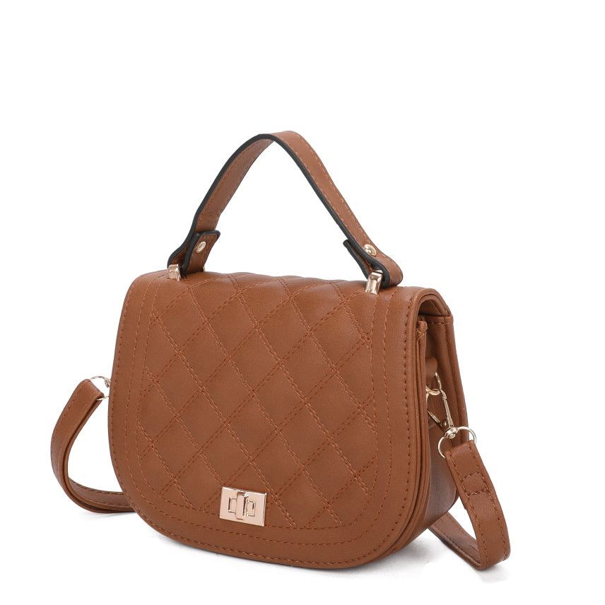 FASHION QUILTED TOP HANDLE 3-IN-1 SATCHEL