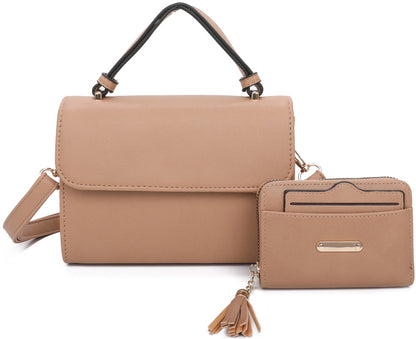 FASHION CROSSBODY BAG & WALLET SET