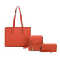 Fashion Buckle Top Handle 3-in-1 Shopper Set