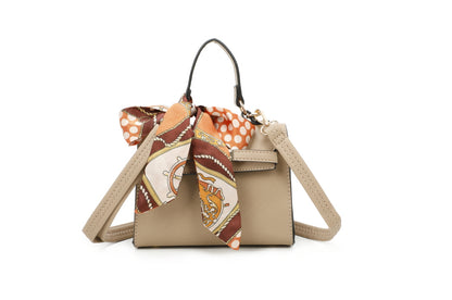 FASHION 2-IN-1 CROSSBODY WITH SCARF AND LOCK