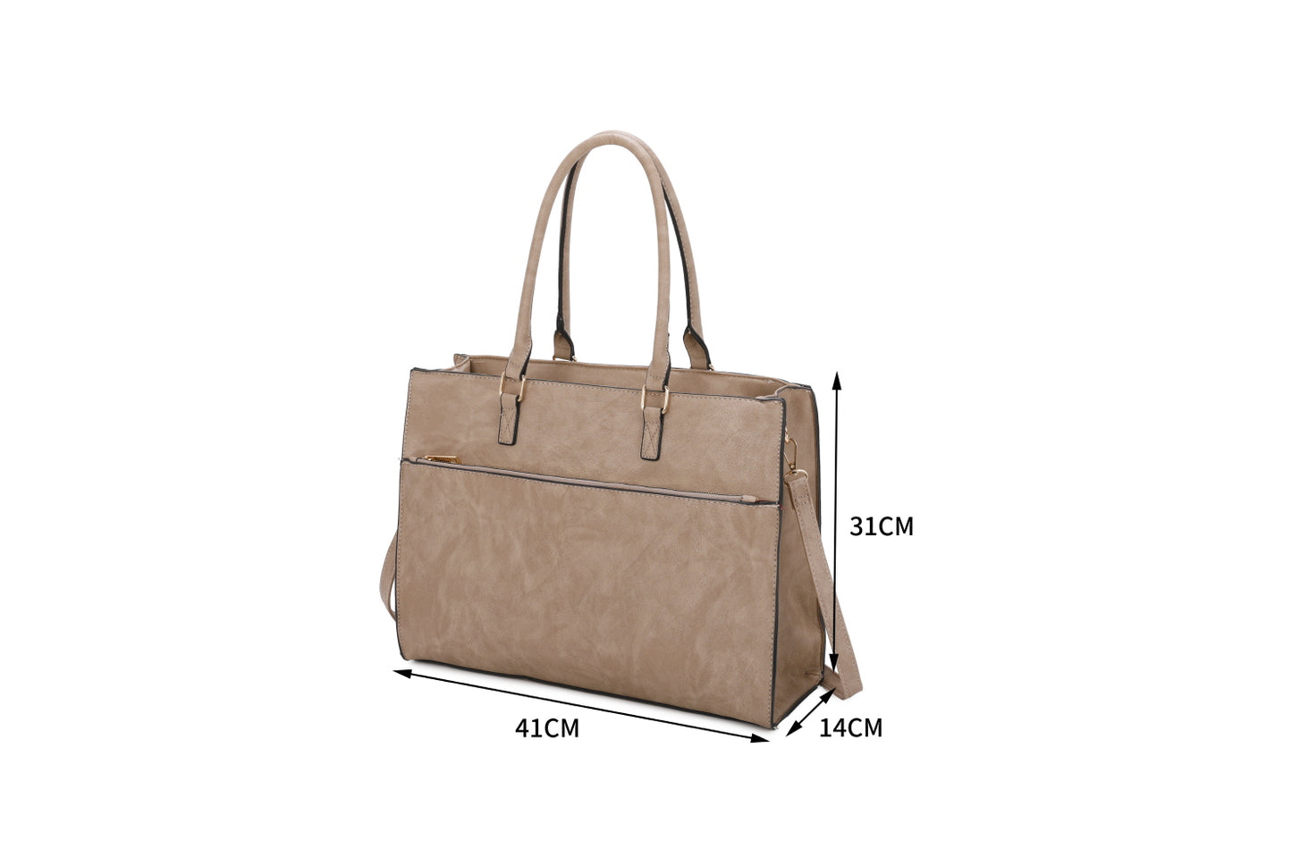 3-PIECE LONG FASHION ELEGANT SATCHEL SET