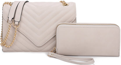 Fashion Crossbody Bag & Wallet Set