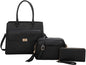 3-PIECE FASHION HANDBAG SET