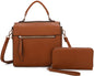 2 PIECE STYLISH ELEGANT MESSENGER SET