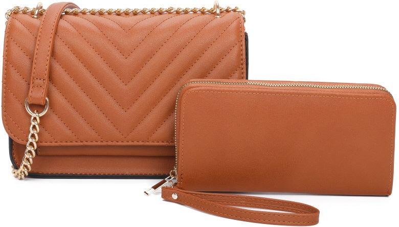 FASHION CROSSBODY BAG & WALLET SET