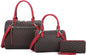 3-PIECE FASHION MONOGRAM CLASSIC MINI DUFFEL BAG SET