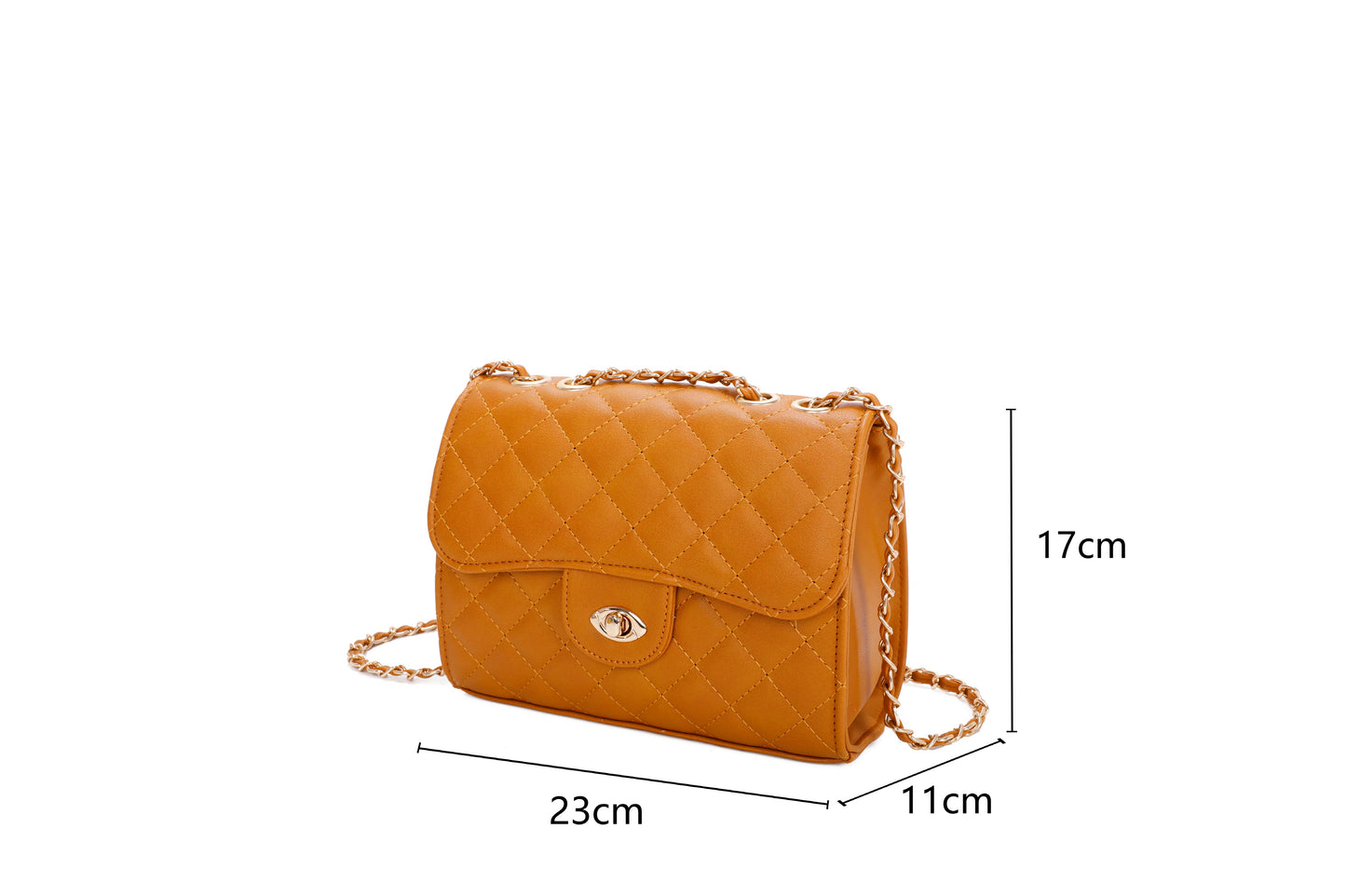 STITCHING FASHION CROSSBODY BAG & WALLET SET