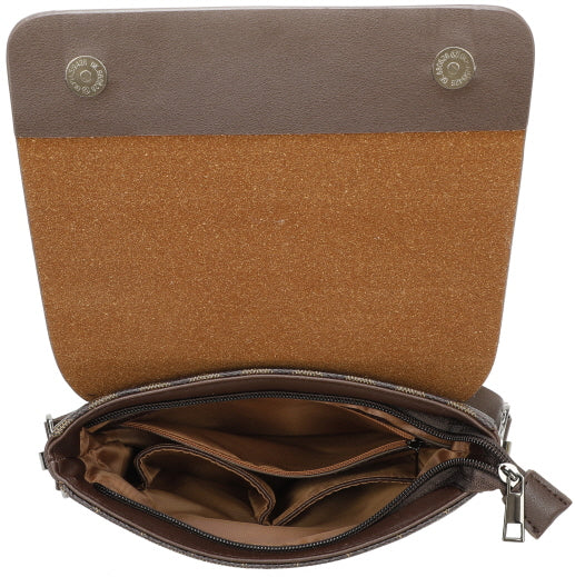 Monogram Flap Crossbody Bag