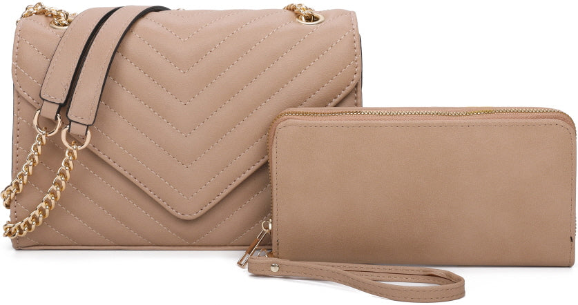 Fashion Crossbody Bag & Wallet Set