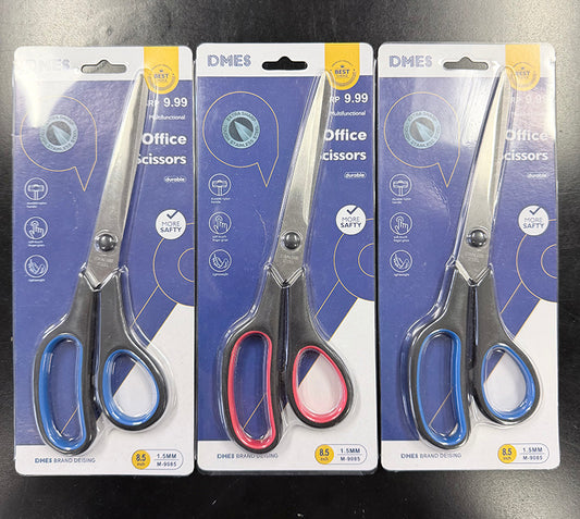3-Pack DMES M-9085 Office Scissors