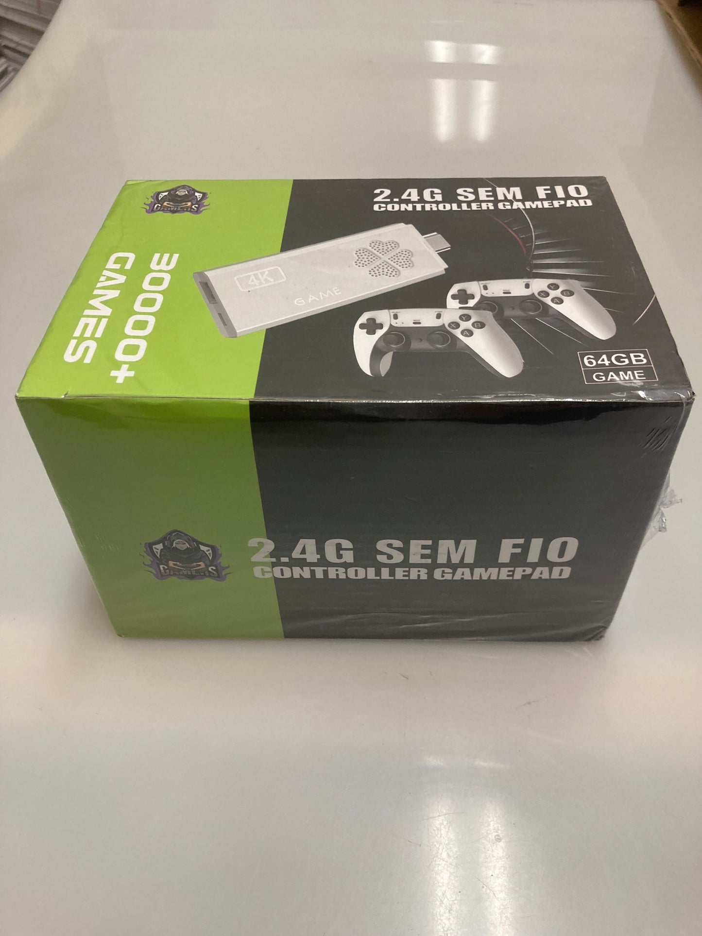 2.4G SEM F10 Controller Gamepad, 30000+ Games, HDMI Output & Wireless Controller