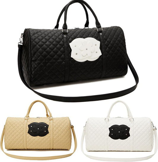 Triple Compartment Flower Travel bag for women：large capacity （multiple colors）XNR-02