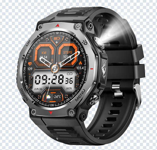 KT85 Waterproof Smart Watch 1.43 inch AMOLED Random Color