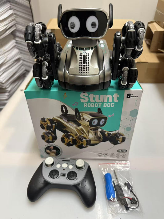 No.386 Stunt Robotic Dog With Single Controller Random Color